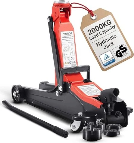 Arebos Hydraulischer Rangierwagenheber, 2t