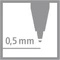 STABILO worker+ medium NatureCOLORS Wildflower Tintenroller (Mine) rouge, 10er-Pack Vorschaubild