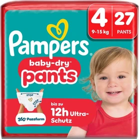 Pampers Baby-Dry pants Gr.4 Einwegwindel, 9-15kg, 27 Stück
