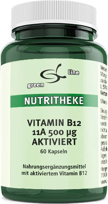 11A Nutritkheke the green line Vitamin B12 aktiviert Kapseln, 60 Stück