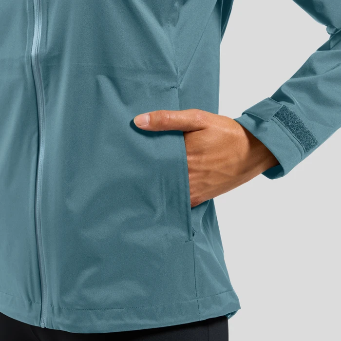 Odlo Aegis 2.5L Waterproof Hardshell Funktionsjacke provincial blue (Damen)