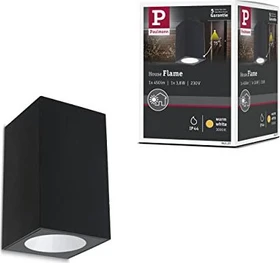 Paulmann House Flame LED Wandleuchte 1-flammig anthrazit