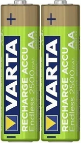 Varta Recharge Accu Endless Energy Mignon AA NiMH 2500mAh, 2er-Pack