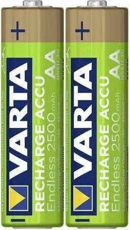 Varta Recharge Accu Endless Energy Mignon AA NiMH 2500mAh, 2er-Pack