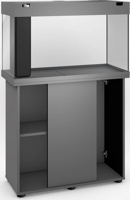 Juwel Rio 125 LED Aquarium-Set mit Unterschrank, grau/grau, 125l