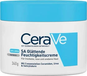 CeraVe SA Urea Glättende Feuchtigkeitscreme, 340g