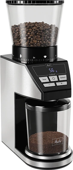 Melitta Calibra Kaffeemühle mit integrierter Waage