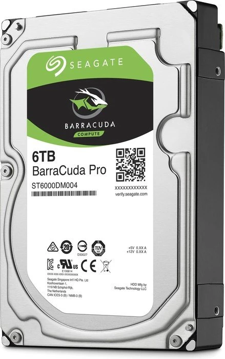 Seagate BarraCuda Pro +Rescue 6TB, 24/7, 512e / 3.5" / SATA 6Gb/s