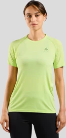 Odlo Essentials Seamless Funktionsshirt kurzarm shadow lime melange (Damen)