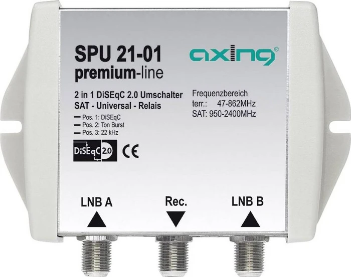 Axing SPU 21-01 2/1 DiSEqC Switch