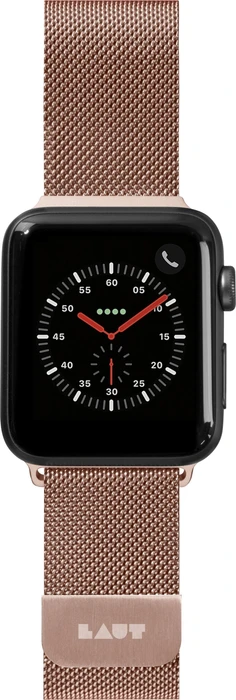 LAUT Steel Loop Watch Strap für Apple Watch 38mm/40mm/41mm rosegold