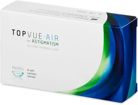 TopVue Air for Astigmatism, -3.00 Dioptrien, 6 Stück