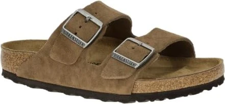 Birkenstock Arizona Veloursleder dark tea (Damen)