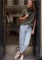 Street One Studio Mid Waist Barrel Leg Loose Fit Jeans bleached wash (Damen) Vorschaubild