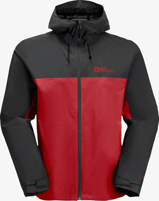 Jack Wolfskin Weiltal 2L Funktionsjacke adrenaline red (Herren)