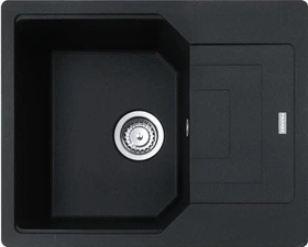Franke Urban UBG 611-62 Einbau Becken reversibel mit Ablauffernbedienung onyx