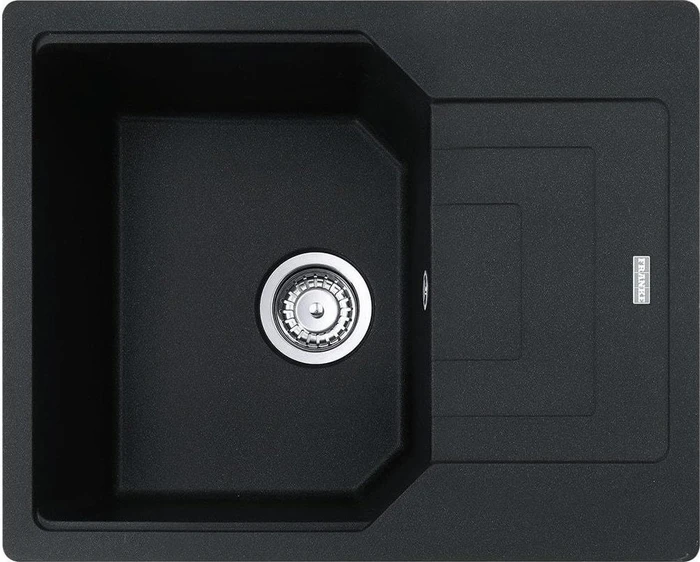 Franke Urban UBG 611-62 Einbau Becken reversibel mit Ablauffernbedienung onyx