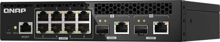 QNAP QSW-M2100 Desktop 2.5G Smart Switch, 8x RJ-45, 2x RJ-45/SFP+