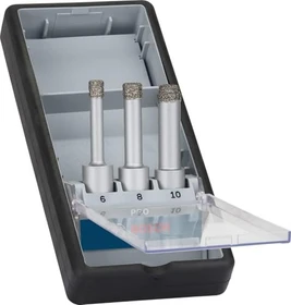 Bosch Professional Robust Line Diamant-Trockenbohrer-Sortiment, 3-tlg.