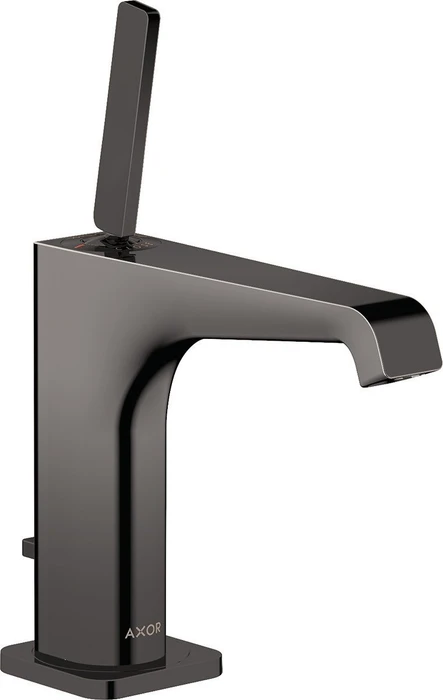 Hansgrohe Axor Citterio E 130 Waschbeckenarmatur mit Ablauffernbedienung polished black chrome