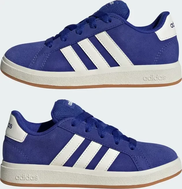 adidas Grand Court 00S semi lucid blue/off white/gum (Junior)