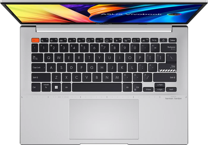 ASUS VivoBook S14 OLED K3402ZA-KM079W, Neutral Grey, Core i7-12700H, 16GB RAM, 512GB SSD, DE