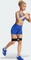 adidas Optime 4-Inch Raw-Cut-Hem Hose lang semi lucid blue (Damen) Vorschaubild
