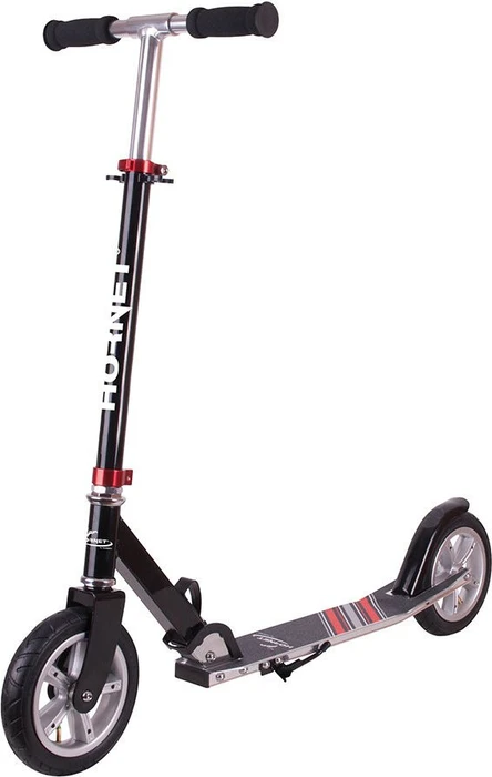 Hudora Hornet Air 200 Scooter schwarz/rot