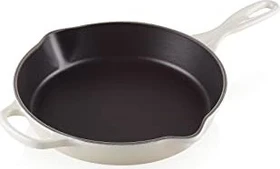 Le Creuset Signature Gusseisen Brat-/Servierpfanne rund hoch 26cm meringue