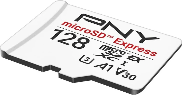PNY microSD Express R890/W550 128GB, UHS-I U3, A1, Class 10, SD Express EX I