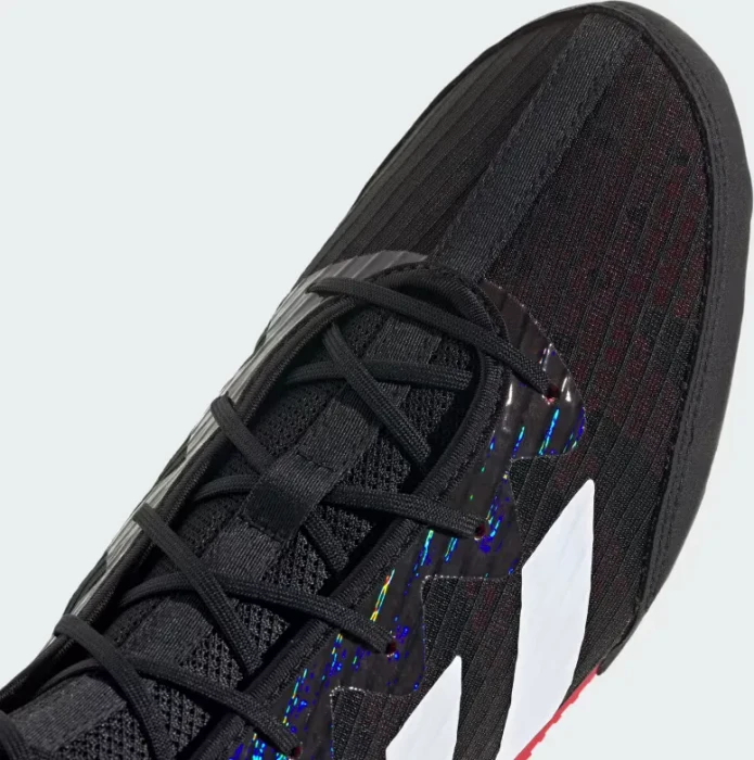 adidas Box Hog 4 core black/cloud white/pure ruby