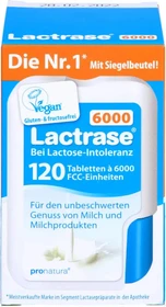 Lactrase 6000 Mini-Tabletten, 240 Stück (2x 120 Stück)