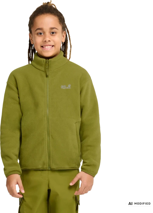 Jack Wolfskin Iceland 3in1 Funktionsjacke green zinnia (Junior)