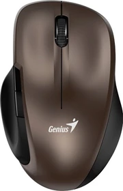 Genius Ergo 8200S Wireless Silent Mouse braun/schwarz, USB
