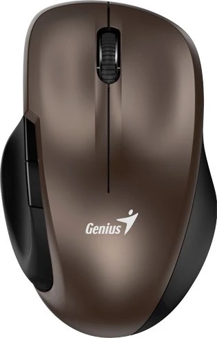 Genius Ergo 8200S Wireless Silent Mouse braun/schwarz, USB