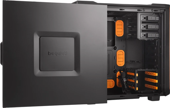 be quiet! Silent Base 600 orange, schallgedämmt
