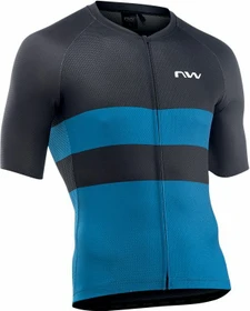 Northwave Blade Air Modell 2024 Trikot kurzarm schwarz/blau (Herren)