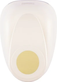 Vaessen Creative Hebel-Motivstanzer Giant, Kreis, gold/weiß, 89mm