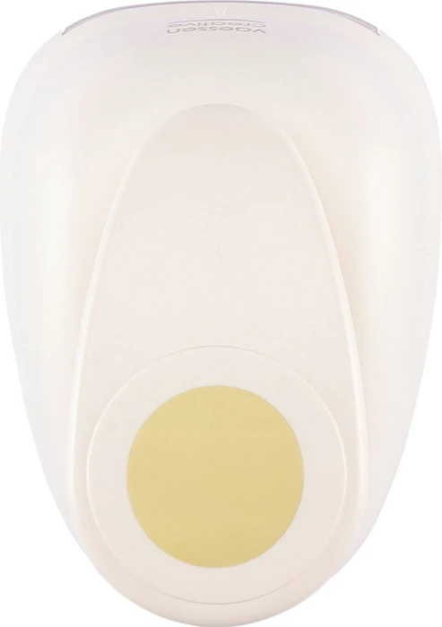 Vaessen Creative Hebel-Motivstanzer Giant, Kreis, gold/weiß, 89mm