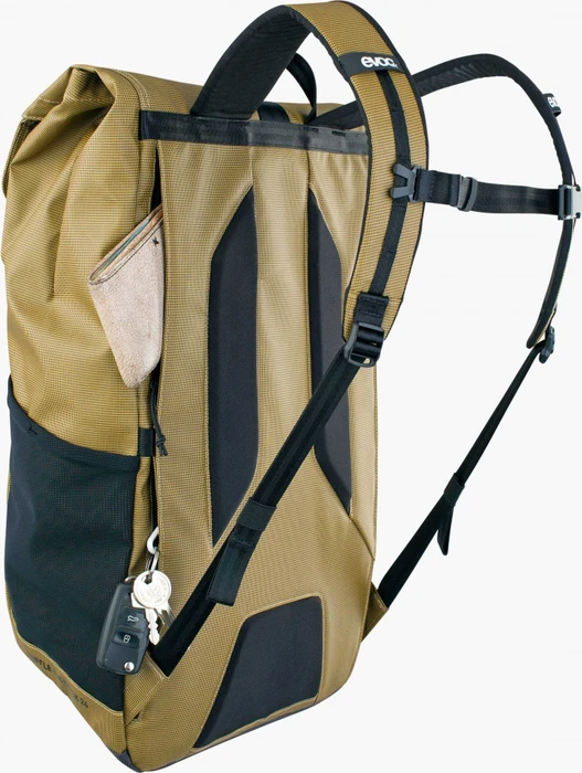 Evoc Duffle Backpack 26 curry/black