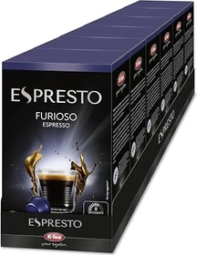 K-Fee Espresto Furioso Espresso Kaffeekapseln, 96 Stück (6x 16 Stück)