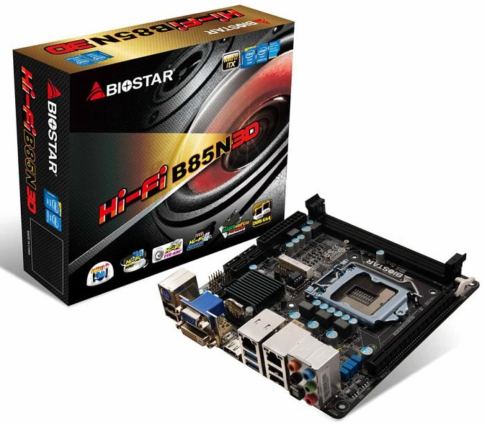 Biostar Hi-Fi B85N 3D (Intel 1150)
