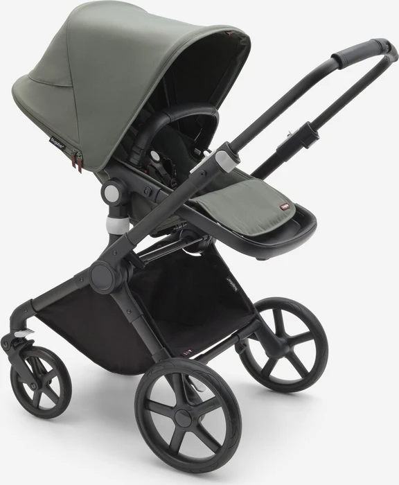 Bugaboo Fox Cub Gestell Schwarz waldgrün