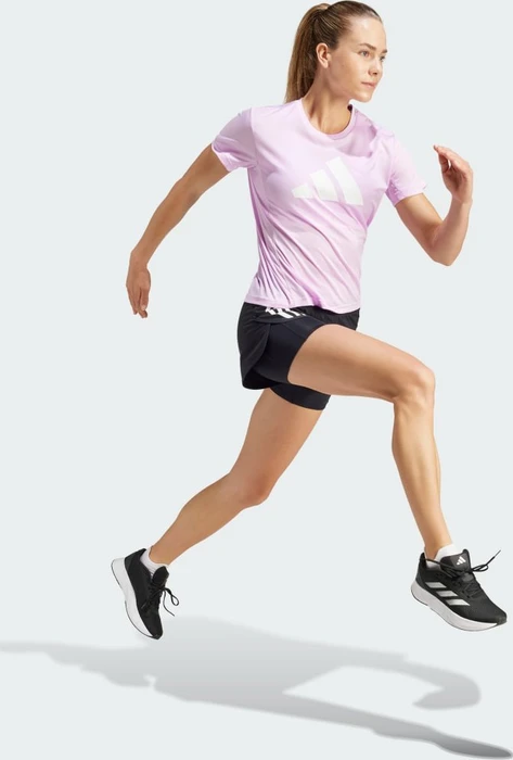 adidas Run It Laufshirt kurzarm bliss lilac (Damen)