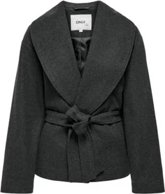 ONLY Augusta Mantel dark grey melange (Damen)