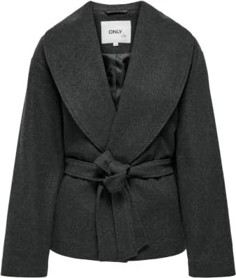 ONLY Augusta Mantel dark grey melange (Damen)