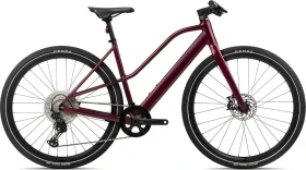Orbea Vibe Mid H10 metallic burgundy red Modell 2024