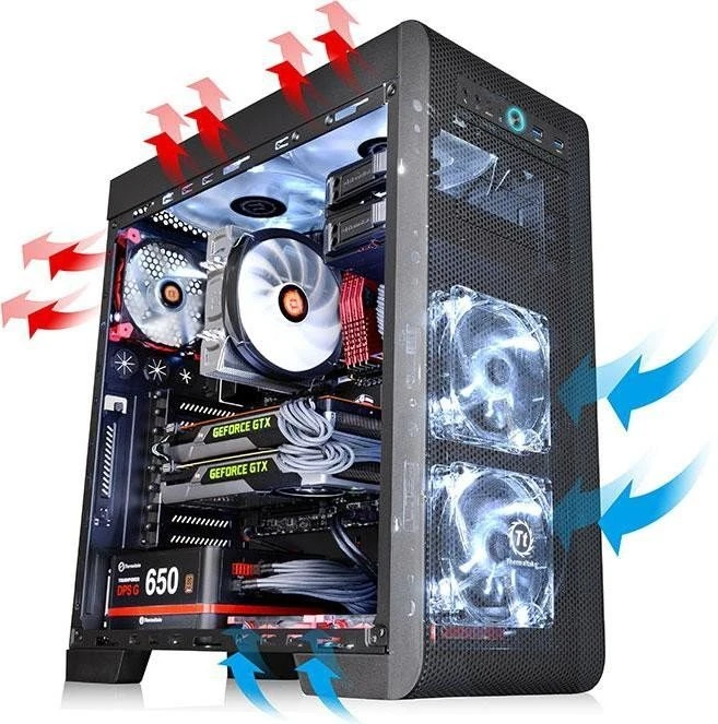 Thermaltake Core V41, Acrylfenster
