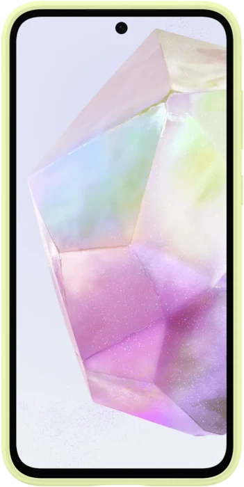 Samsung Silicone Case für Galaxy A35 5G Lime