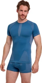 Falke Warm Funktionsshirt kurzarm blue steel (Herren)